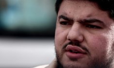 Le militant anti-narcotrafic Amine Kessaci, le 10 mars 2026 à Marseille ( AFP / Thibaud MORITZ )