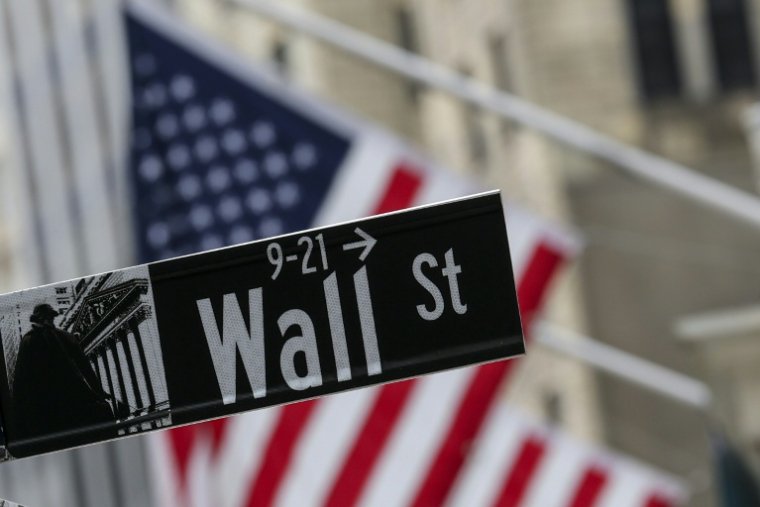 Wall Street à New York ( AFP / ANGELA WEISS )