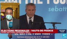 Elections régionales: le sortant Xavier Bertrand (ex-LR) l'emporte dans les Hauts-de-France