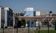 L'usine Domo-Polytechnyl à Saint-Fons. ( AFP / JEFF PACHOUD )