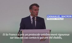 Hantavirus: Macron affirme que "la situation est sous contrôle" en France
