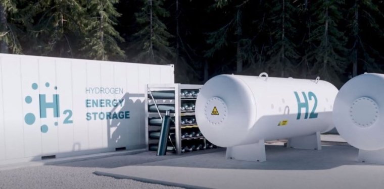 Stockage d'hydrogène Entech. (crédit : Entech)